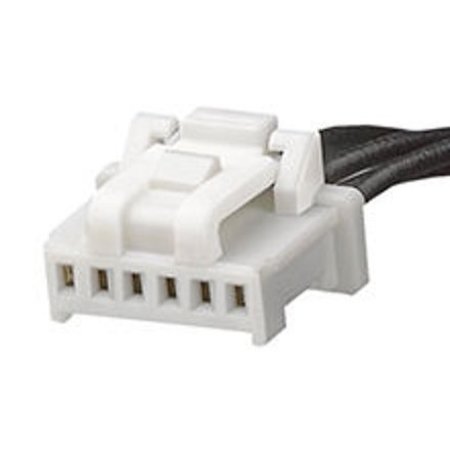 MOLEX Rectangular Cable Assemblies Pico-Clasp 6Ckt Cbl Assy Sr 450Mm White 151330605